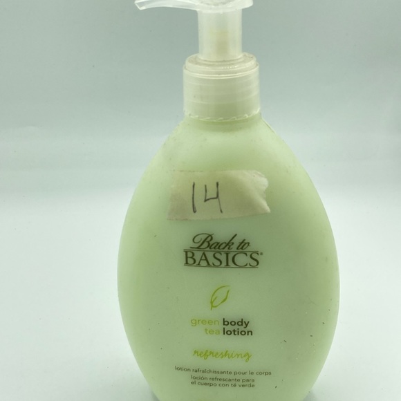 NEW Back To Basics Green Tea Body Lotion Refreshing 10 oz Graham Webb. - Picture 2 of 4